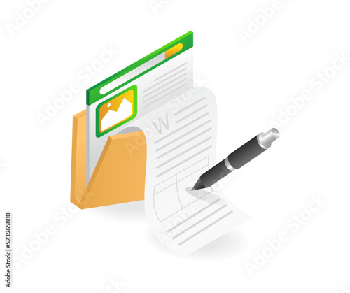 Fill out the e-mail form with a pen