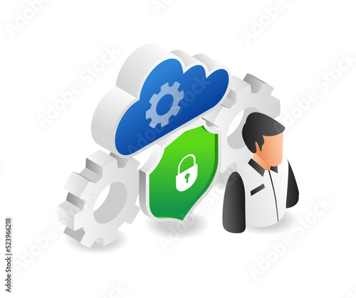 A cloud server security
