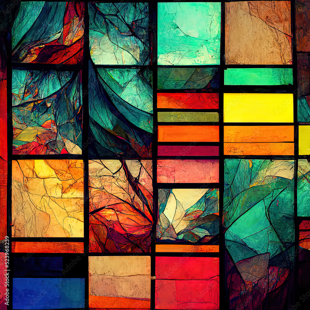 Mosaic window HD wallpapers