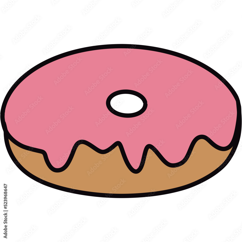 Donut strawberry Donut strawberry