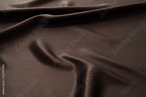 Fototapeta Naklejka Na Ścianę i Meble -  Close up of black silk background
