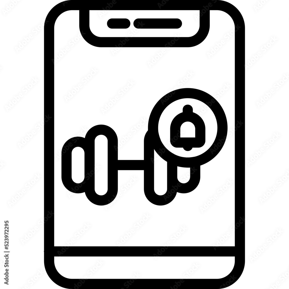Workout Notification Icon Workout Notification Icon
