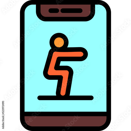 Squat Icon