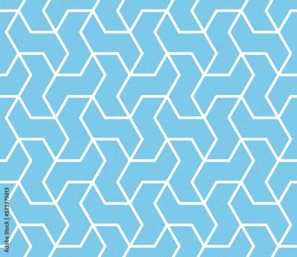 The geometric pattern with lines. Seamless vector background. White and blue texture. Graphic modern pattern. Simple lattice graphic design The geometric pattern with lines. Seamless vector background. White and blue texture. Graphic modern pattern. Simple lattice graphic design