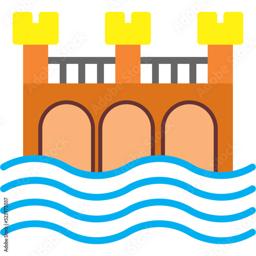 Water Bridge Icon