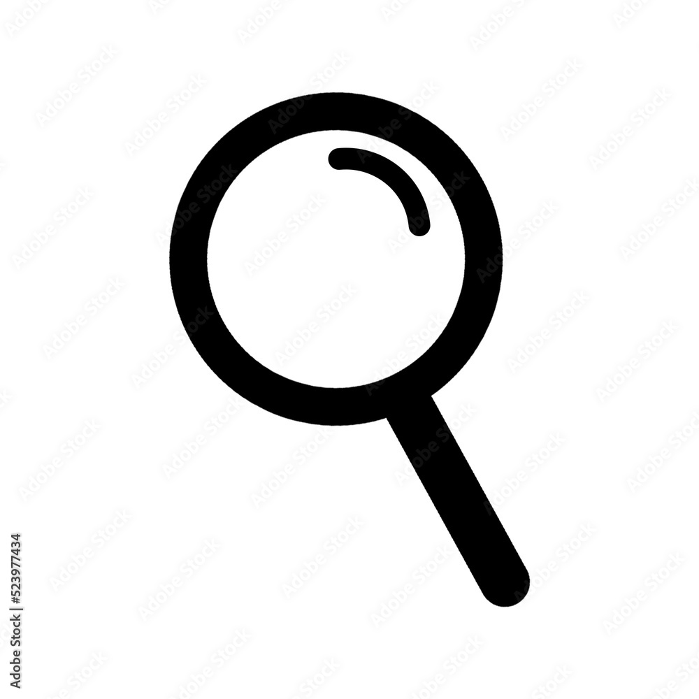 Search icon on transparent background - PNG format. Search icon on transparent background - PNG format.
