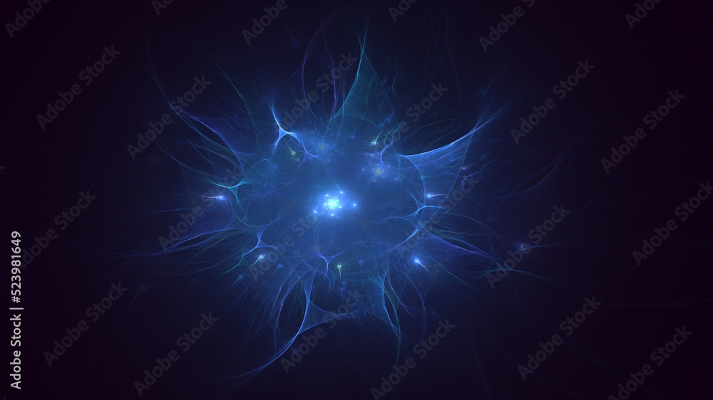 3D rendering abstract multicolor fractal light background 3D rendering abstract multicolor fractal light background