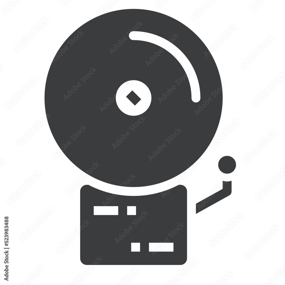 Electric Bell Icon Electric Bell Icon