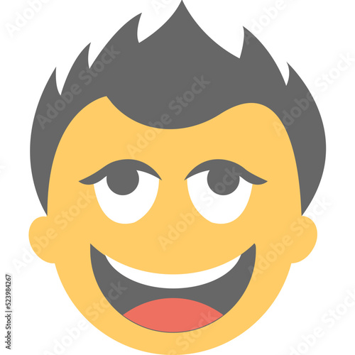 Laughing 