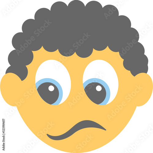 Weary Face 