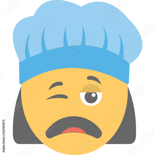 Weary Face 