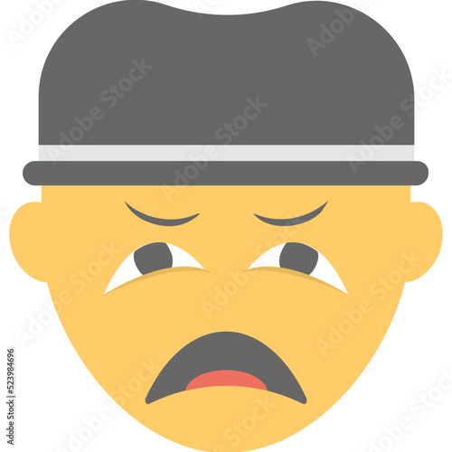 Weary Face 