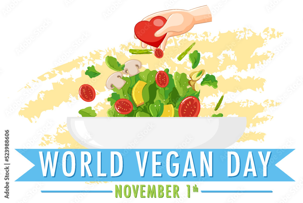World Vegan Day Banner Design World Vegan Day Banner Design