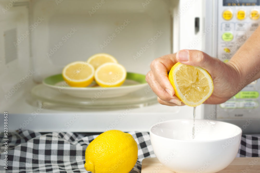 microwaving lemons for 20 30 seconds before squeeze make them soft