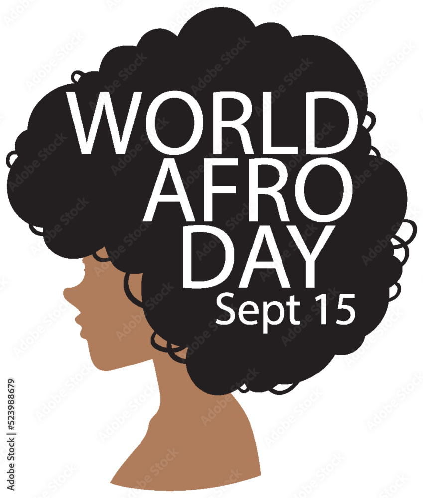 World Afro Day September 15 Banner Design World Afro Day September 15 Banner Design