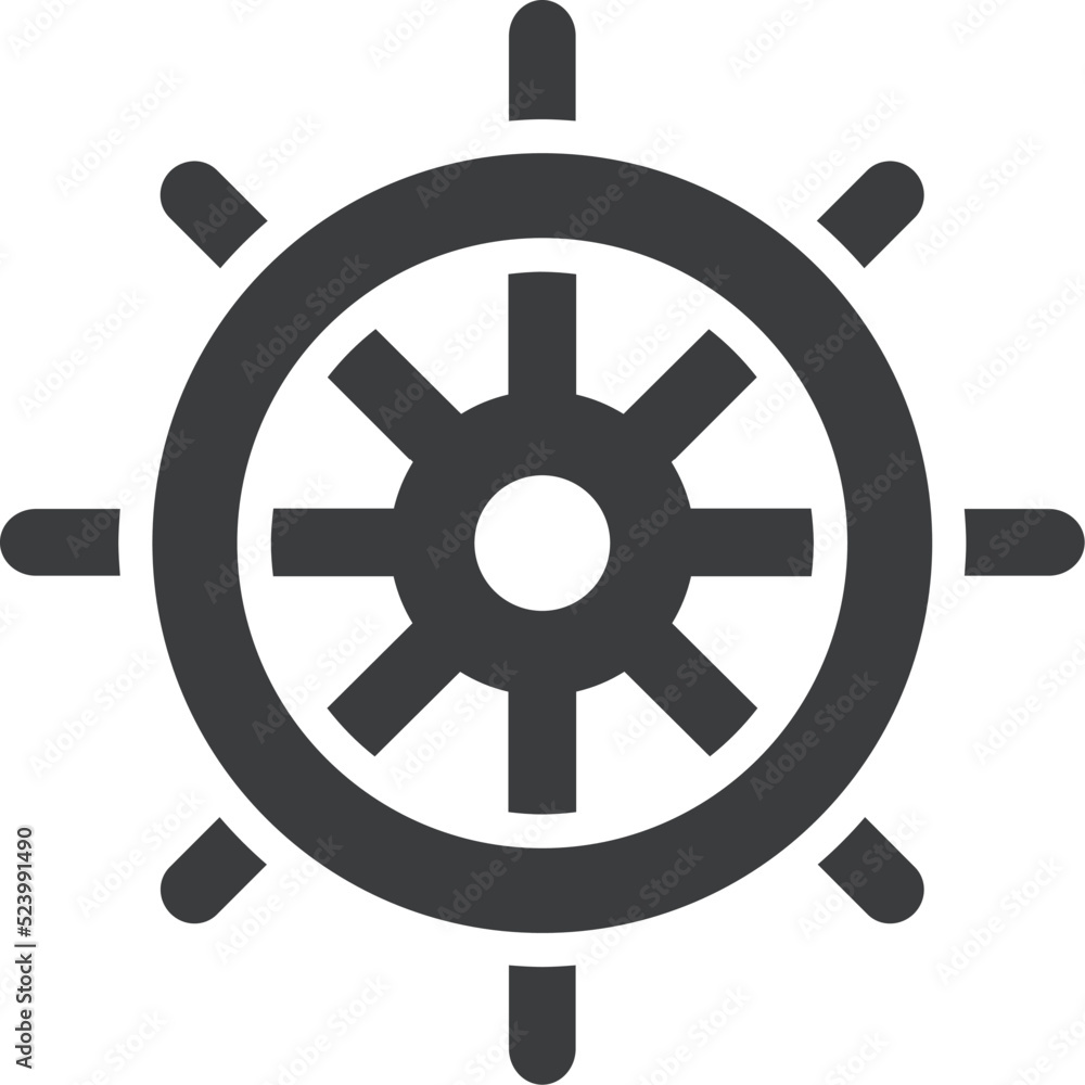 Obraz premium Wheel Icon