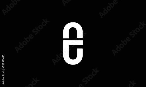  EC CE Letter Logo Design Template 