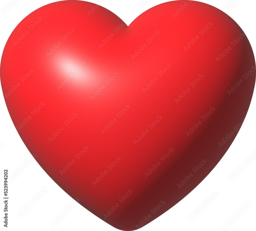 Shiny 3d heart. Valentine romantic background Shiny 3d heart. Valentine romantic background