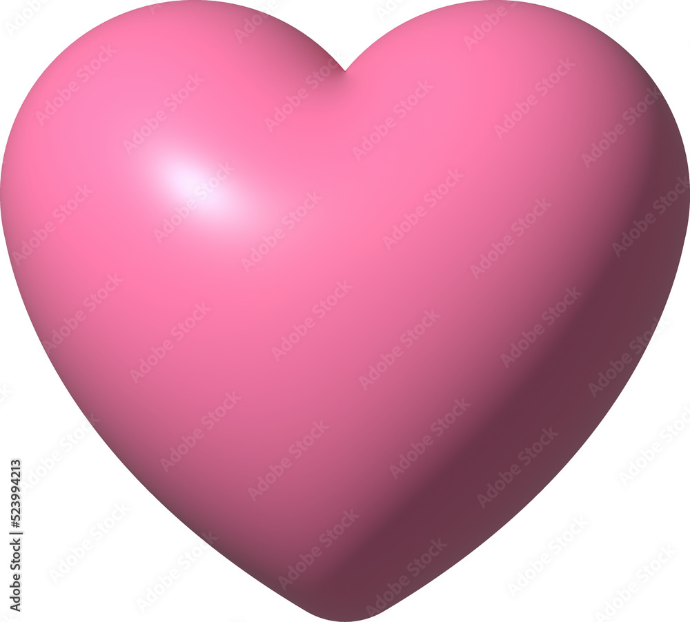 Shiny 3d heart. Valentine romantic background Shiny 3d heart. Valentine romantic background