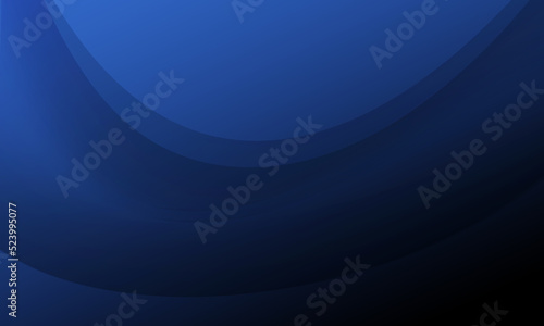 abstact blue dark lines wave curves background photo