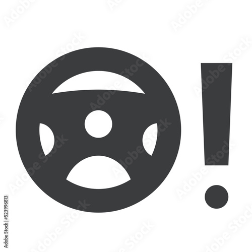 Steering Warning Icon