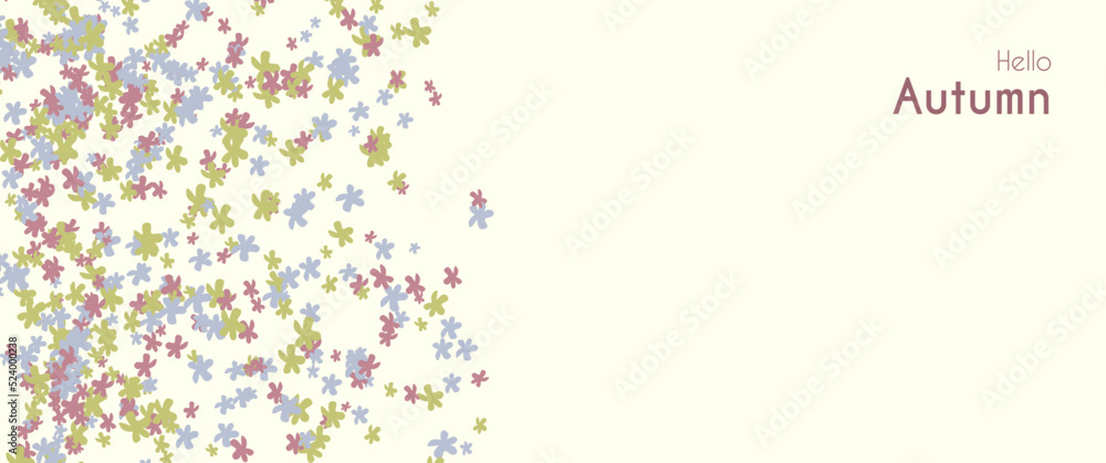 Autumn leaves or flowers splash vector design concept, hello autumn, autumn season, can be used for autumn card, autumn background, autumn sale offer. Autumn leaves or flowers splash vector design concept, hello autumn, autumn season, can be used for autumn card, autumn background, autumn sale offer.
