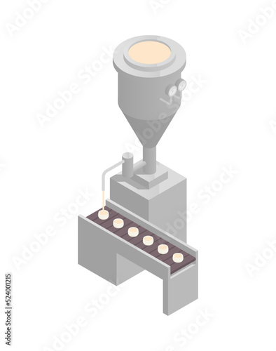 Cosmetics Production Icon