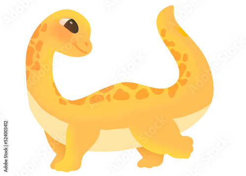 Cute Dinosaur Png illustion.