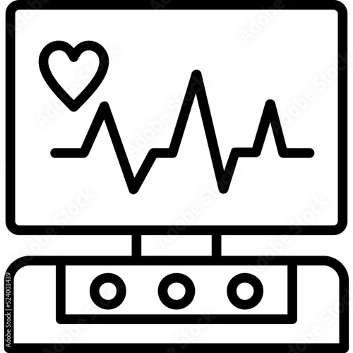 ECG Machine Icon