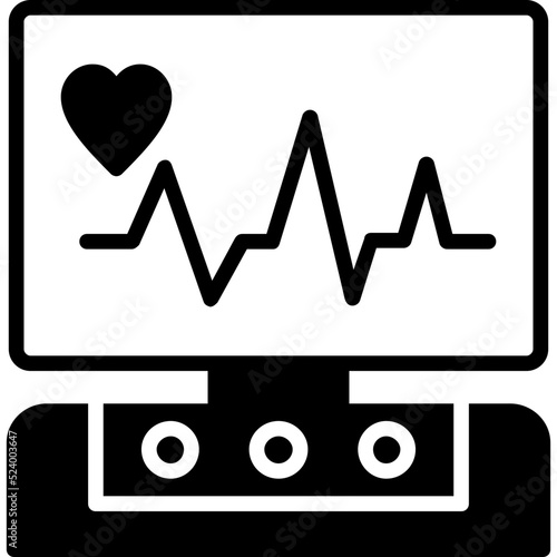 ECG Machine Icon
