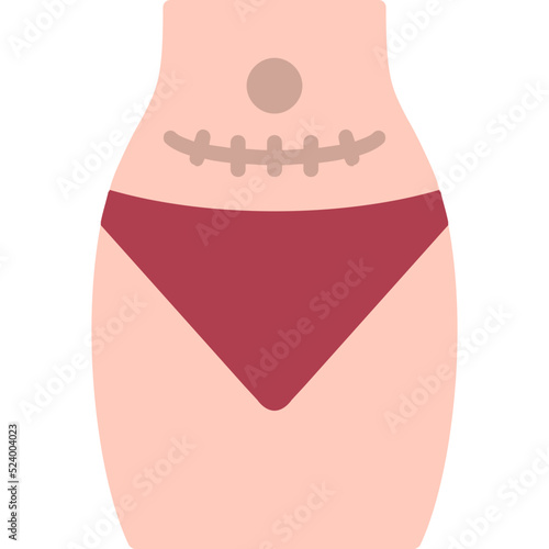 Cesarean Icon Icon
