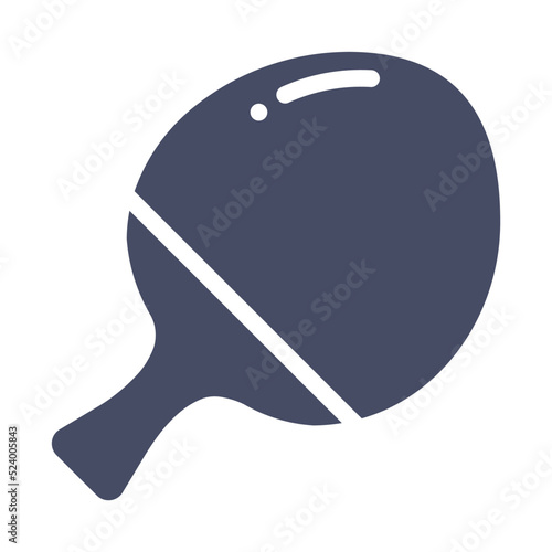 Ping Pong Paddle Icon