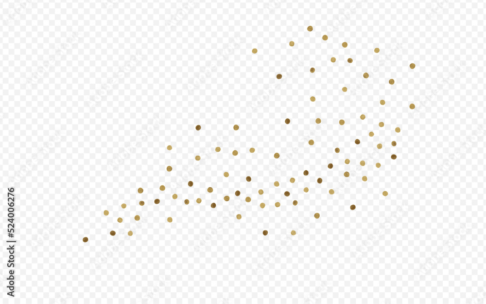 Gold Sparkle Bright Vector Transparent Stock Vector | Adobe Stock