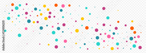 Bright Circle Happy Vector Panoramic Transparent