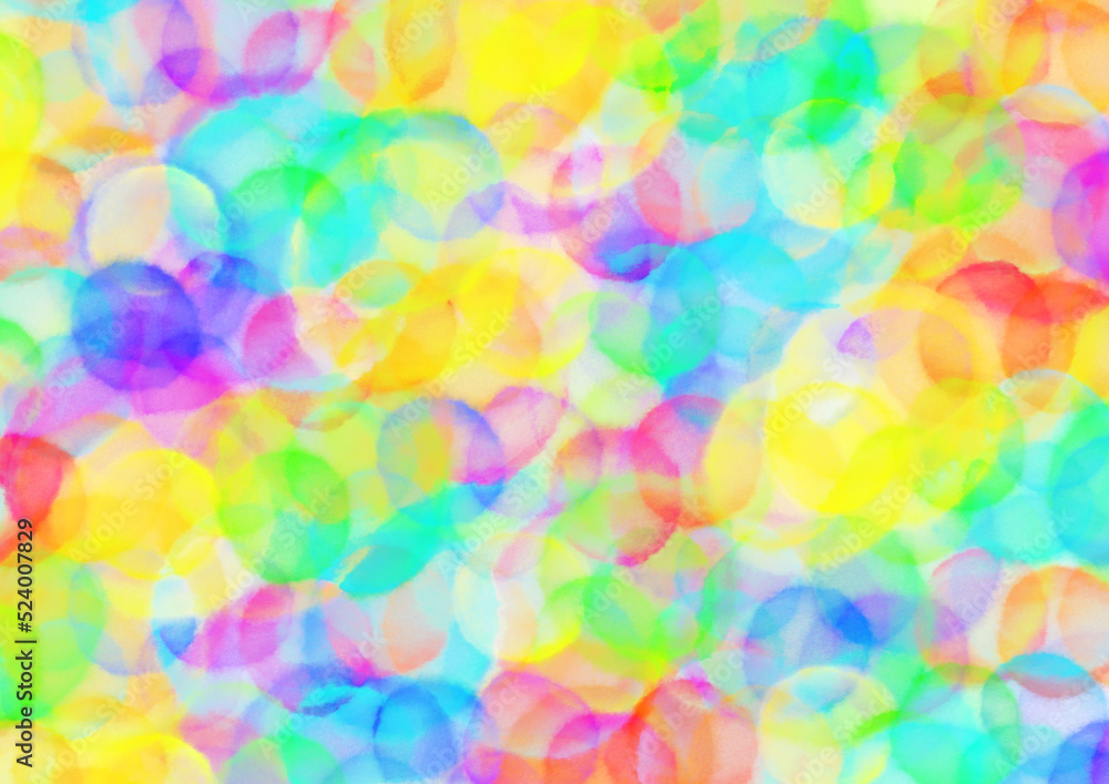 カラフルゆめかわ背景画像 カラフルゆめかわ背景画像