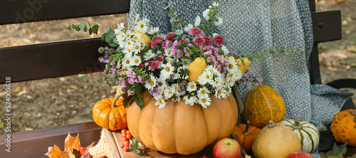 Beautiful bouquet of autumn...