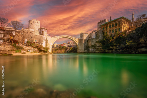 mostar bridge unesco heritage landmark of bosnia
