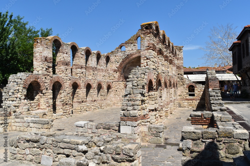 ruins of the ancient Bulgarian church
