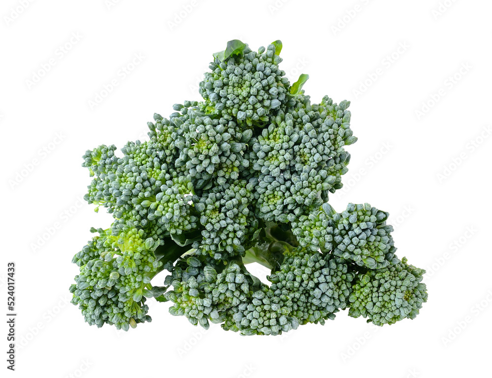 Broccoli isolated on transparent png background