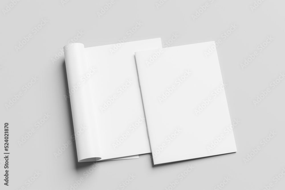 Blank catalog, magazines, book mock up. Magazine page concept. Blank catalog, magazines, book mock up. Magazine page concept.