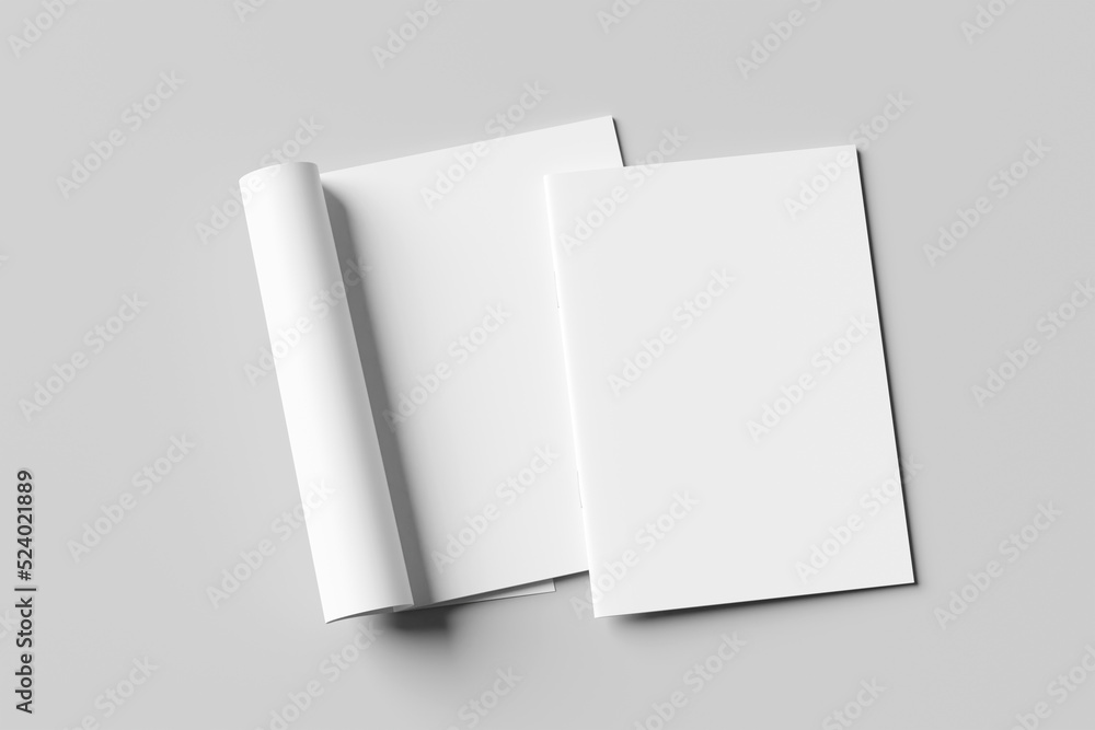 Blank catalog, magazines, book mock up. Magazine page concept. Blank catalog, magazines, book mock up. Magazine page concept.