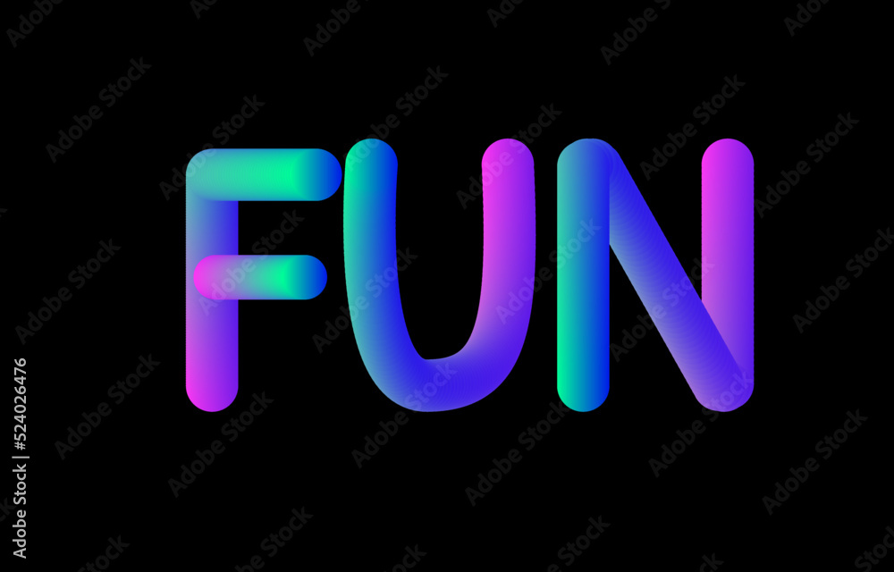 3d blue and pink bubble plastic on black background letter fun 3d blue and pink bubble plastic on black background letter fun
