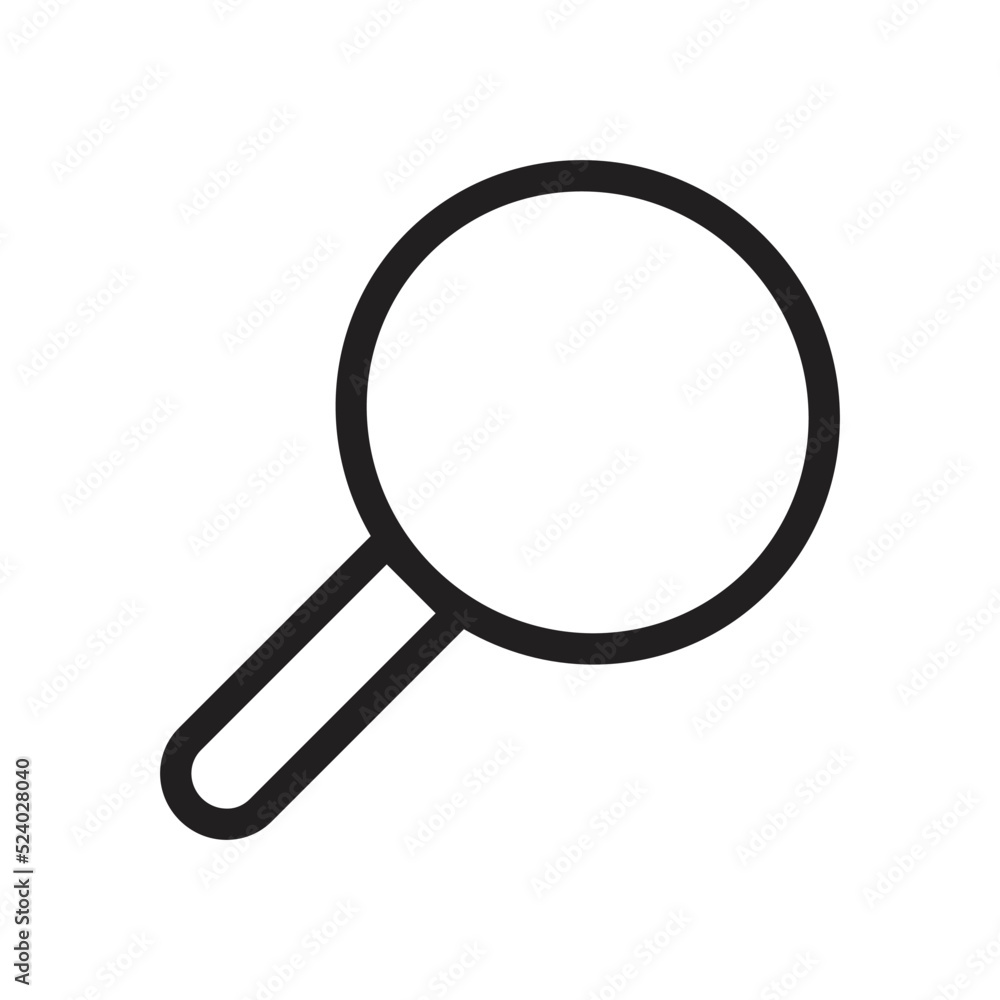 magnifying glass isolated on white magnifying glass isolated on white