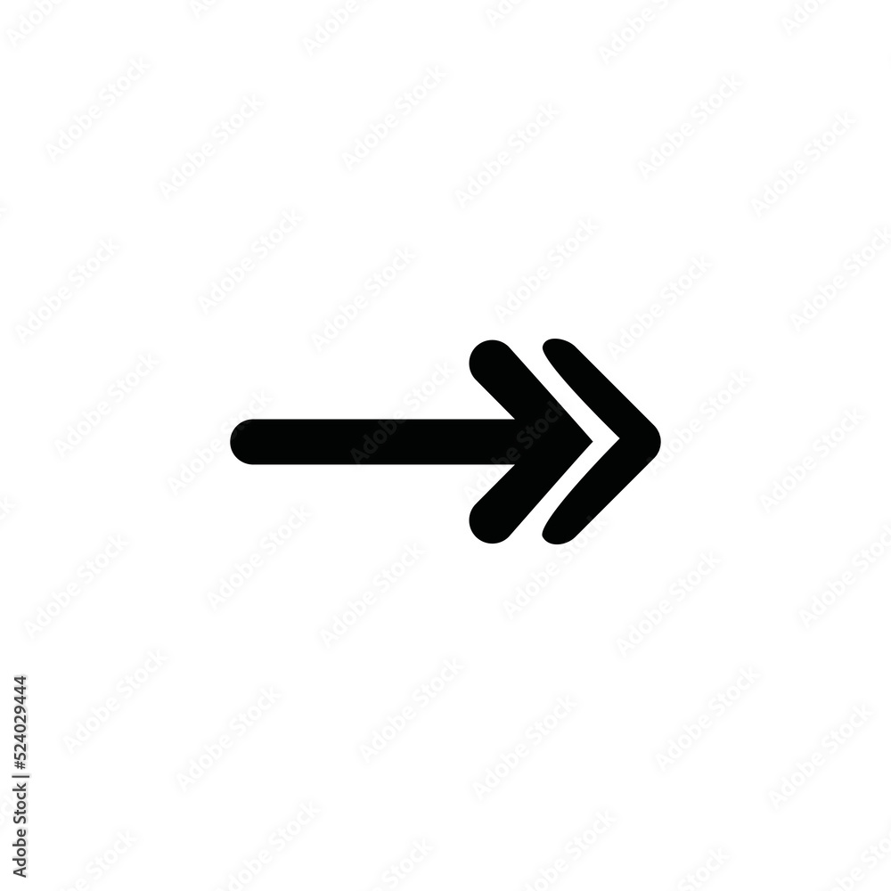 Arrow icon vector flat design illustration Arrow icon vector flat design illustration