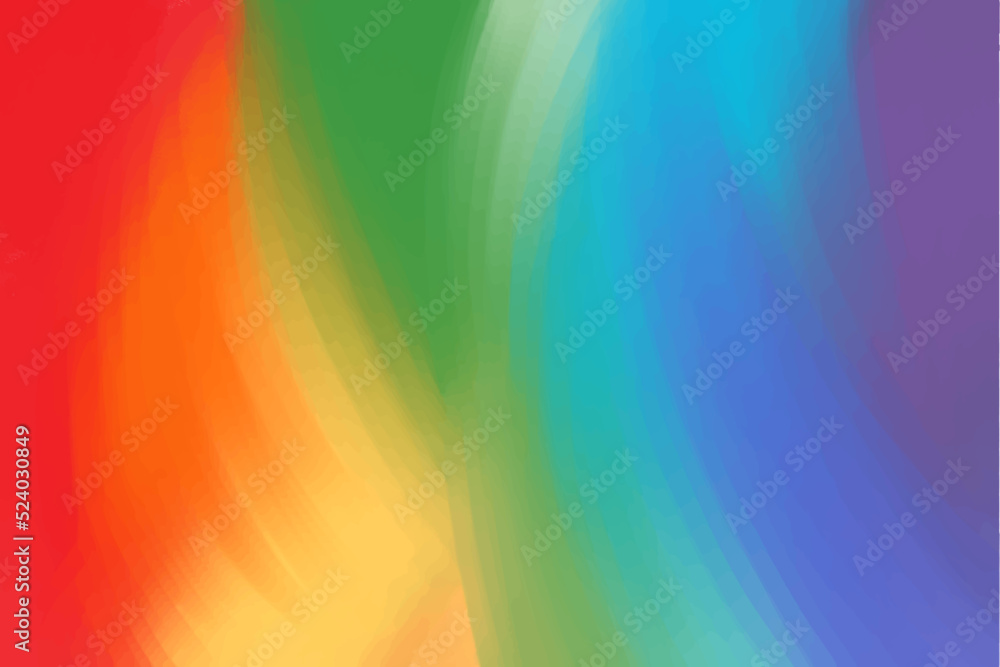 Acrylic background, in the colors of the rainbow, multicolored