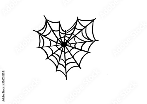 Heart Spider Web