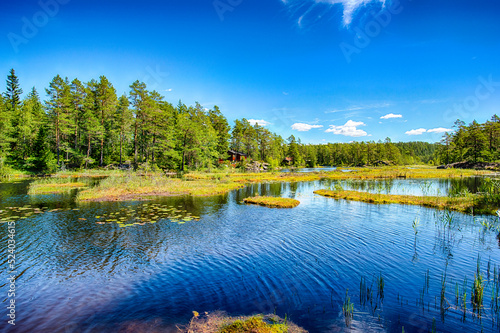 Wanderparadies Haldenkanalen - Honningen bei Schweden