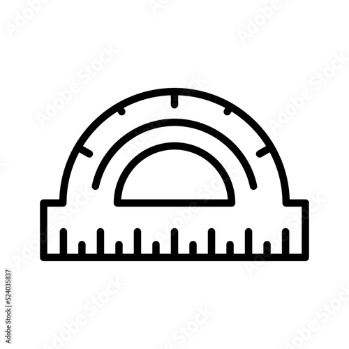 Protractor icon design