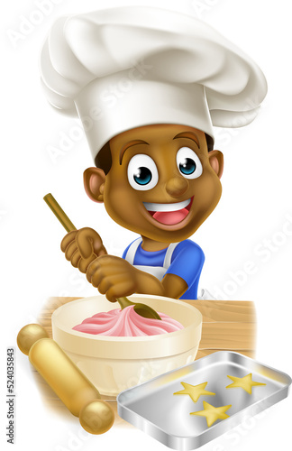 Cartoon Chef Boy