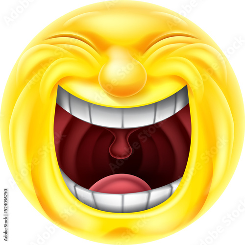 Laughing Emoji Emoticon